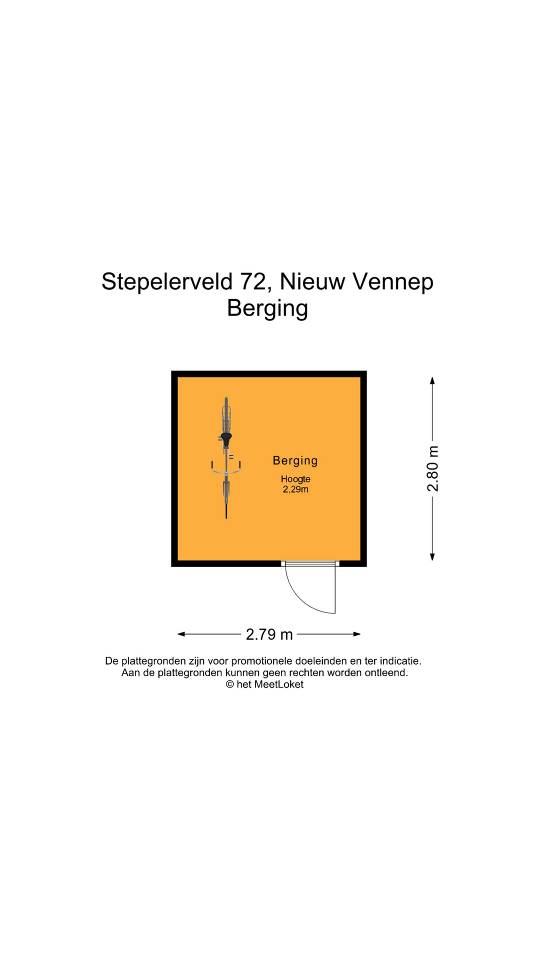 Stepelerveld 72 , 2151 JN Nieuw-vennep map